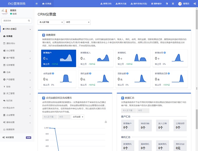 客户管理crm系统